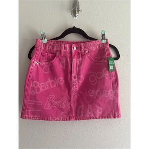 NWT Barbie Gap Collab Denim Skirt 14